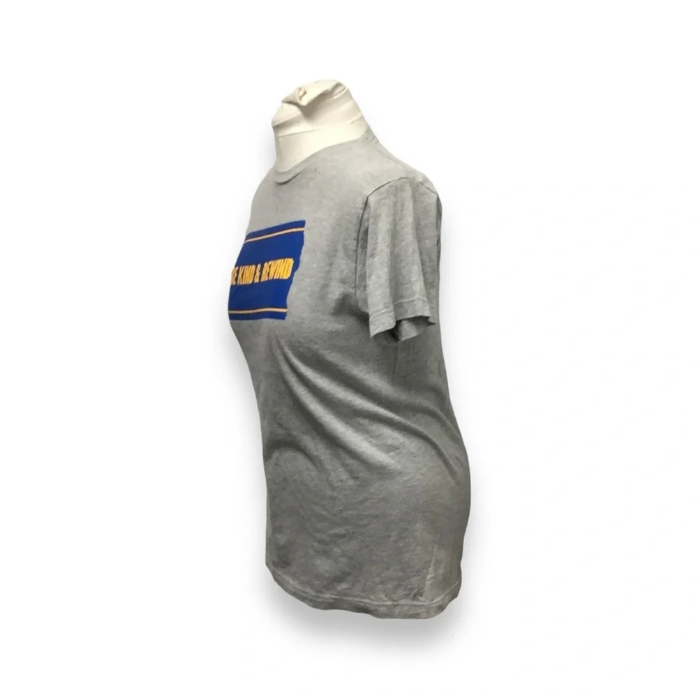 Blockbuster By Ann Arbor Short Sleeve Crew Neck “Be Kind & Rewind” Tee - Picture 2 of 11